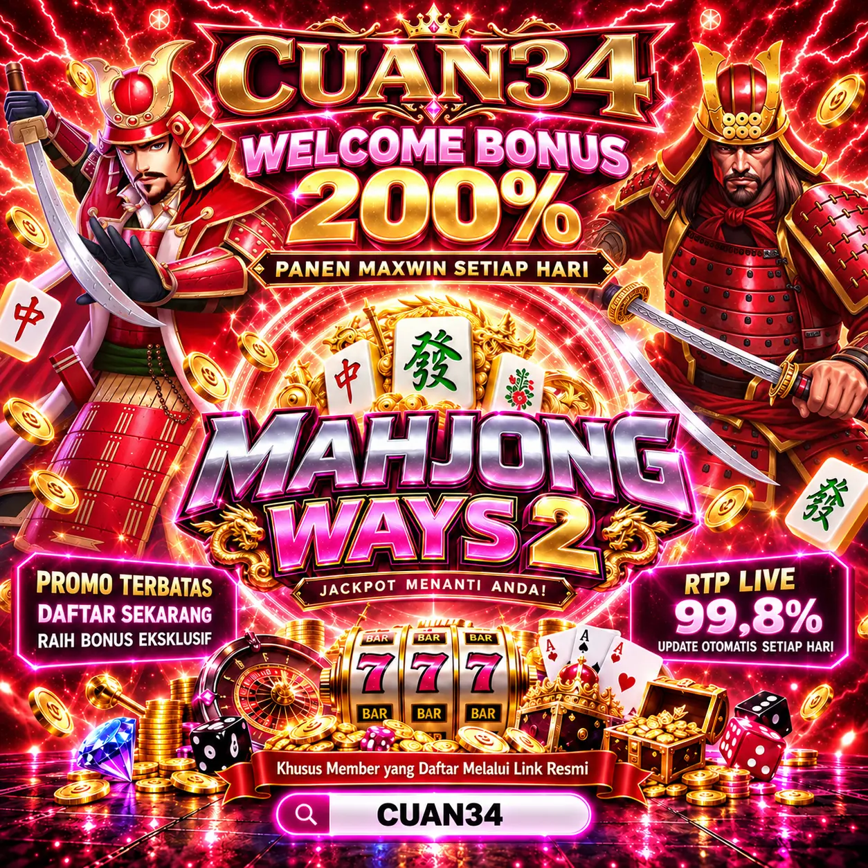 CUAN34 • Gerbang Pilihan Idaman Player Buat Akses 34 Jalur Cuan Bonus Dari Cuan 34